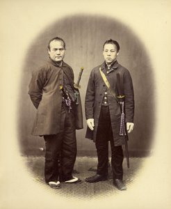 Yakunins in Semi-Foreign Costume by Felice Beato