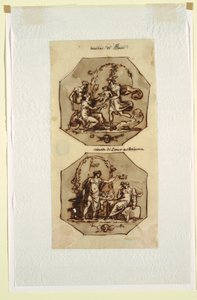 Birth of Bacchus; Banquet of Bacchus and Ariadne
