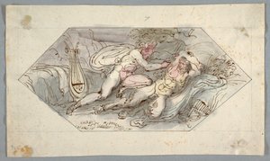 Apollo flays Marsyas, 1796–98