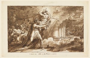 Iris Encourages Priam to Beg the Body of Hector from Achilles