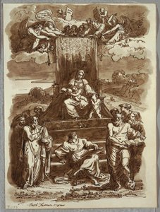 Madonna Enthroned