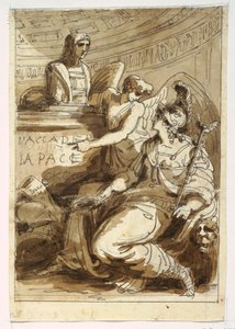 Monument for an Accademia della Pace by Felice Giani