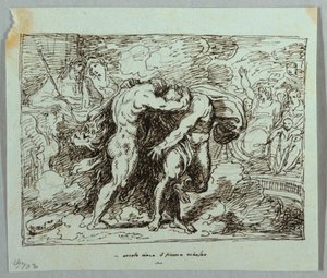 The Struggle between Hercules and the River God Achelous