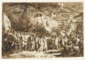 The Triumph of Paulus Emilius by Felice Giani