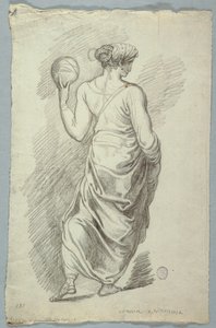Urania, Muse of Astronomy by Felice Giani