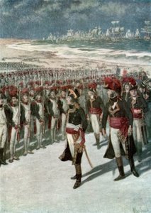 Napoleon Reviewing the Troops at Boulogne