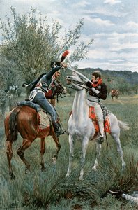 Prince Louis of Prussia and Sergeant Guindey