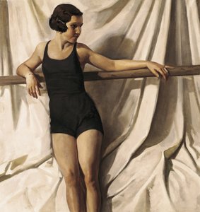 Young Bather by Felipe Abarzuza y Rodriguez de Arias