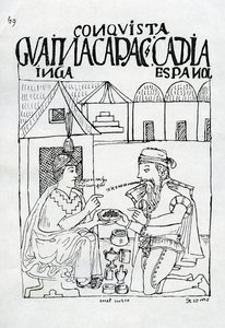 An Inca asks a Spaniard what he eats, he replies 