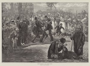 Negro Baptism in the United States by Felix (after) Regamey