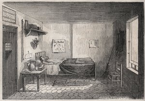 Paris - Prison de la Petite Roquette (prison for women and adolescents) by Felix (after) Thorigny
