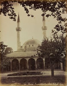 Album " Damas et Baalbek ": Mosque of Damascus by Félix Bonfils