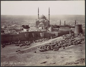 Cairo Near Mokkatam by Félix Bonfils