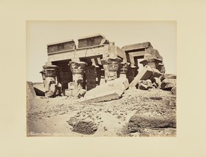 Koum-Ombos (Egypt) by Félix Bonfils