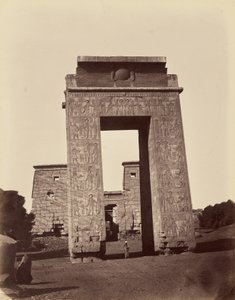 Ptolemaic Propylon and Entrance Gate to the Small Temple [Karnak Thebes]