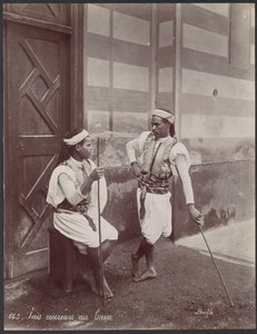 Six Runners in Cairo by Félix Bonfils