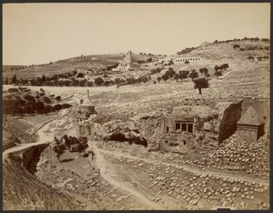 Valley of Josaphat by Félix Bonfils