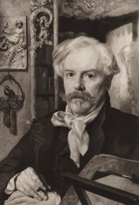 Edmond de Goncourt by Felix Bracquemond