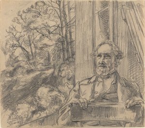 Jacob Meyer-Heine by Felix Bracquemond