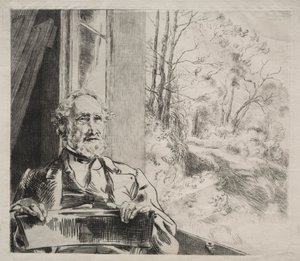 Meyer-Heine by Felix Bracquemond