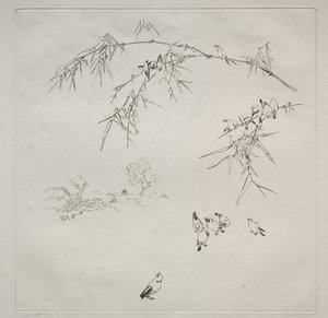 Parisian Service (Haviland service): Rain (no. 10)