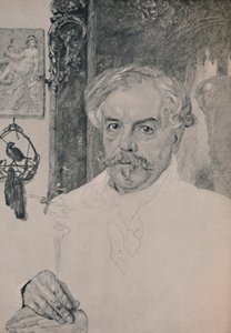 Portrait of Edmund De Goncourt, 1882 by Felix Bracquemond