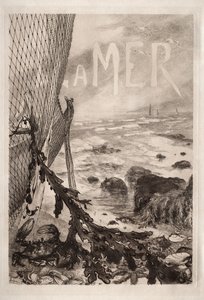 The Sea by Felix Bracquemond