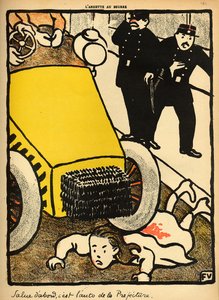A Police Car Runs Over a Little Girl