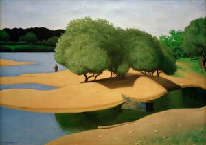 Sands on the Banks of the Loire by Felix Edouard Vallotton