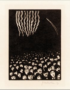 Fireworks by Felix Edouard Vallotton