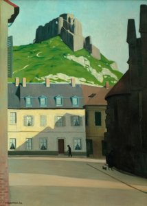 The Chateau Gaillard and the Place des Andelys