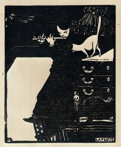 The Flute by Felix Edouard Vallotton
