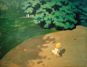 The Balloon by Felix Edouard Vallotton