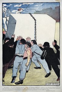 The Great Social Question by Felix Vallotton by Felix Edouard Vallotton