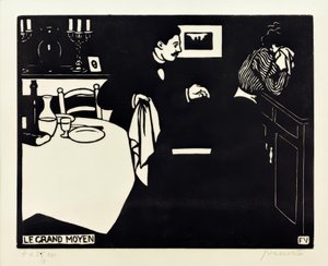 The Great Means by Felix Edouard Vallotton