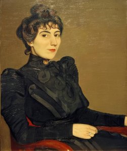 Marthe Mellot by Felix Edouard Vallotton