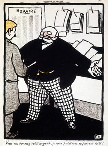 Money and banking by Félix Vallotton - in 