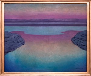 Rising Tide in the Evening by Felix Edouard Vallotton