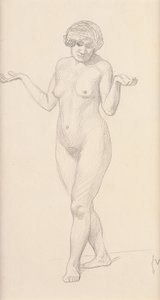 Standing Nude Facing Forward