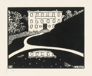 The Night by Felix Edouard Vallotton