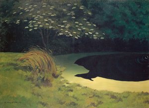 The Pond by Felix Edouard Vallotton