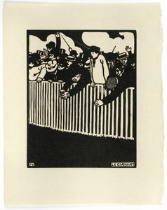 The Winner by Felix Edouard Vallotton