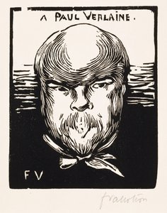 To Paul Verlaine by Felix Edouard Vallotton