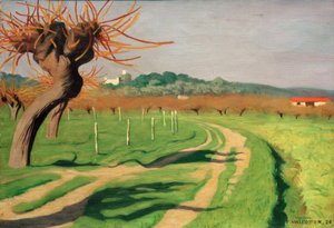 Valley of the Cagne by Felix Edouard Vallotton