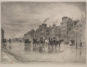 A Winter Morning on the Quai de l