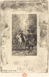 Caramba! She Exclaimed by Felix Hilaire Buhot