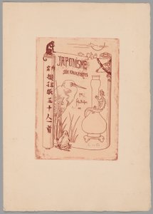 Japonisme by Felix Hilaire Buhot