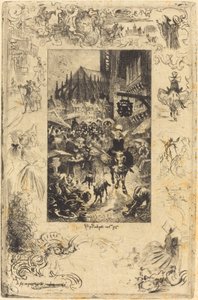 I Made What I Would Call a Good Bargain, 1878 by Felix Hilaire Buhot