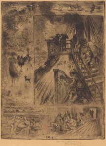 The Passage by Felix Hilaire Buhot