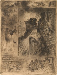 The Passage by Felix Hilaire Buhot